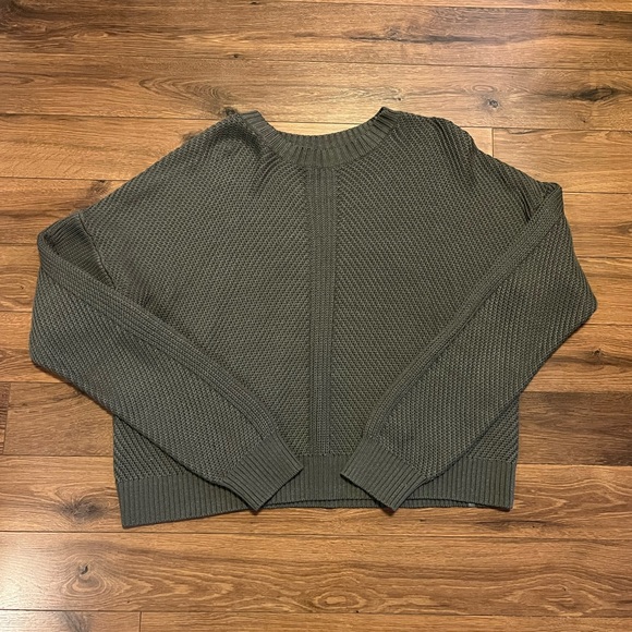 Lululemon New Heights Sweater- Grey Sage - Picture 5 of 8